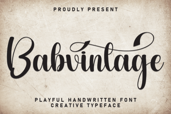 Babvintage: Your Essential Font for Visual Storytelling and Brand Appeal