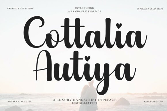 Cottalia Autiya: A Handwritten Script Font for Modern Branding