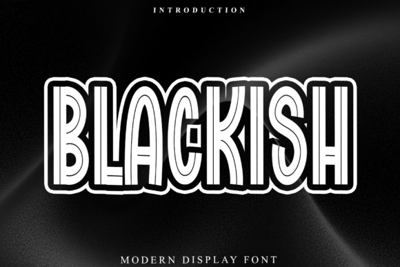 Discover the Sophisticated Charm of the Blackish Script Font
