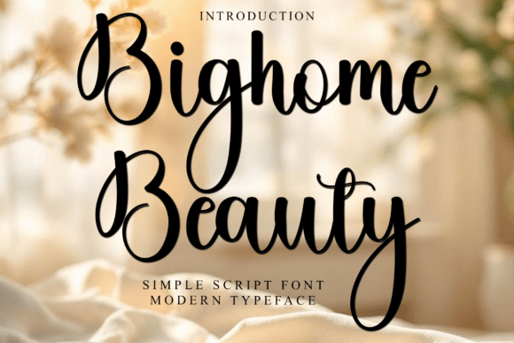 Finding Bighome Beauty: The Typeface That Brought My Brand Together