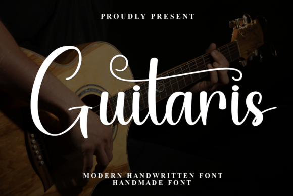 Guitaris: The Handwritten Font for Makers Who Craft with Character