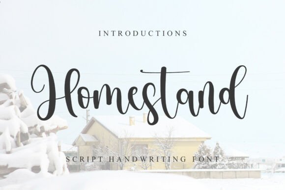 Homestand: The Modern Script Font for Confident Digital Branding