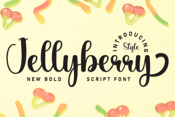 Jellyberry: A Sweet Handwritten Font for Memorable Branding