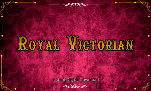 Royal Victorian Font: A Crown Jewel for Editorial Design