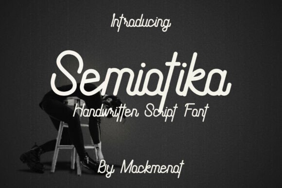 Semiotika: A Modern Handwritten Font for Editorial Warmth