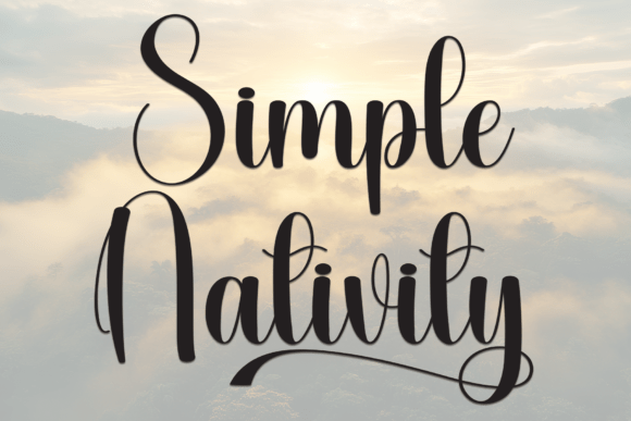 Simple Nativity Font: A Review from a Campaign Workflow