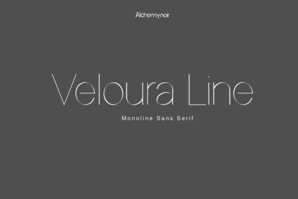 Veloura Line: A Script Font for Modern Web Projects
